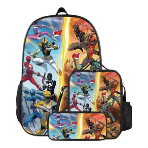 🔥 Viral TikTok Go! Go! Loser Ranger! Anime Backpack SET 2025! Waterproof Bag + Insulated Lunch Box + Shockproof Case 🎒⚡️ 17L for School/Gym/Anime Con (5K+ Happy Otakus!)