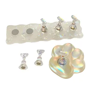 Nails Stand Cats Paws Shape Nails Painting Stand False Nails Holder for Salon