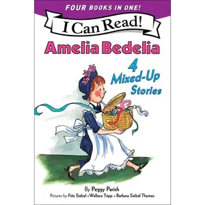 Amelia Bedelia 4 Mixed-Up Stories: A 4-In-1 Level 2 I Can Read Collection by Peggy Parish (Paperback)