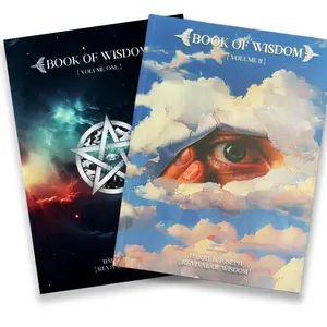 Revival of Wisdom Book of Wisdom Volume 1&2 Paperbook Soft Cover Regular Edition English Spiritual Guidance Guide to Awakening and Transformation