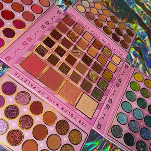 Mega Eyeshadow 106 Pigmented Colors for Makeup - 106 Color Palette with Various Shades and Effects new yeshadow Eyeshadow Palette