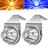 Amber/Blue-2 Pieces-Clear Lenses