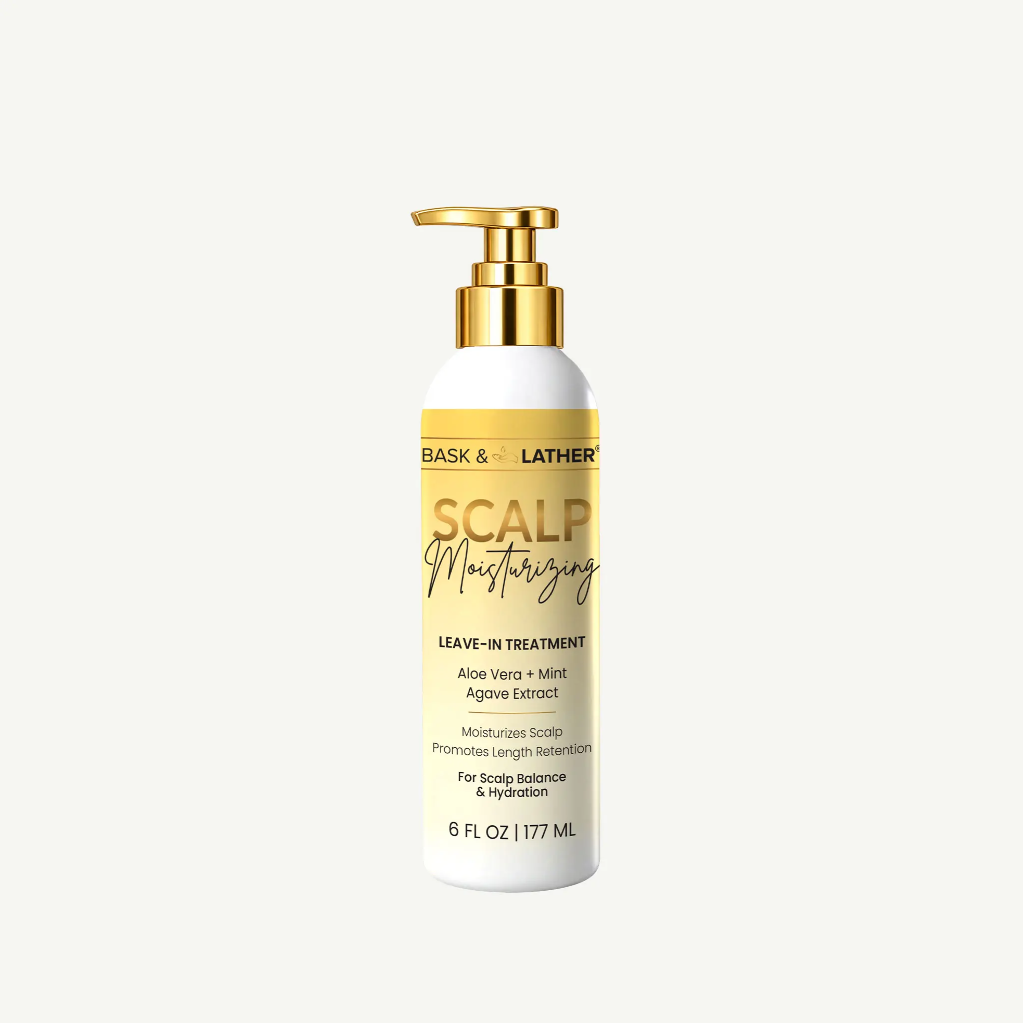 Scalp Moisturizing Leave-In Treatment | Moisturizes Scalp Promotes Length Retention For Scalp Balance & Hydration | Helps Remove Buildup & Impurities Softens & Detangles Hair Restores Moisture & Manageability 6oz