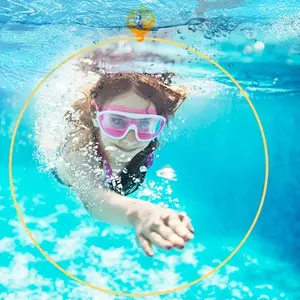 Swimming Ring, 2 Counts/set Underwater Pool Games, Inflatable Hoops for Swimming Skill Improvement, Water Sports Equipment for Kids, Pool Float, Pool Floaties, Inflatable Floater