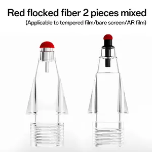 Apple Pencil Tip Replacement, Durable Fiber Brush Tip, Compatible with iPad Screen, Original Head Design, Wear-Resistant Fiber Material