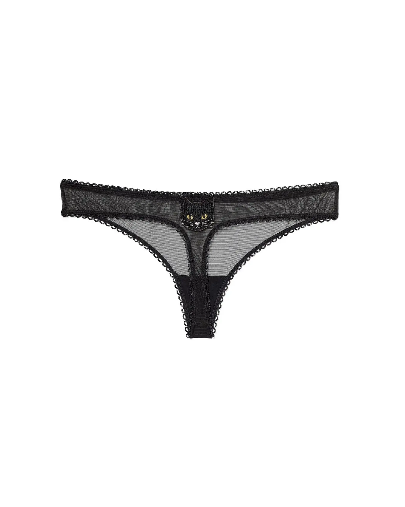 Alyshia Thong Black 2 Panty