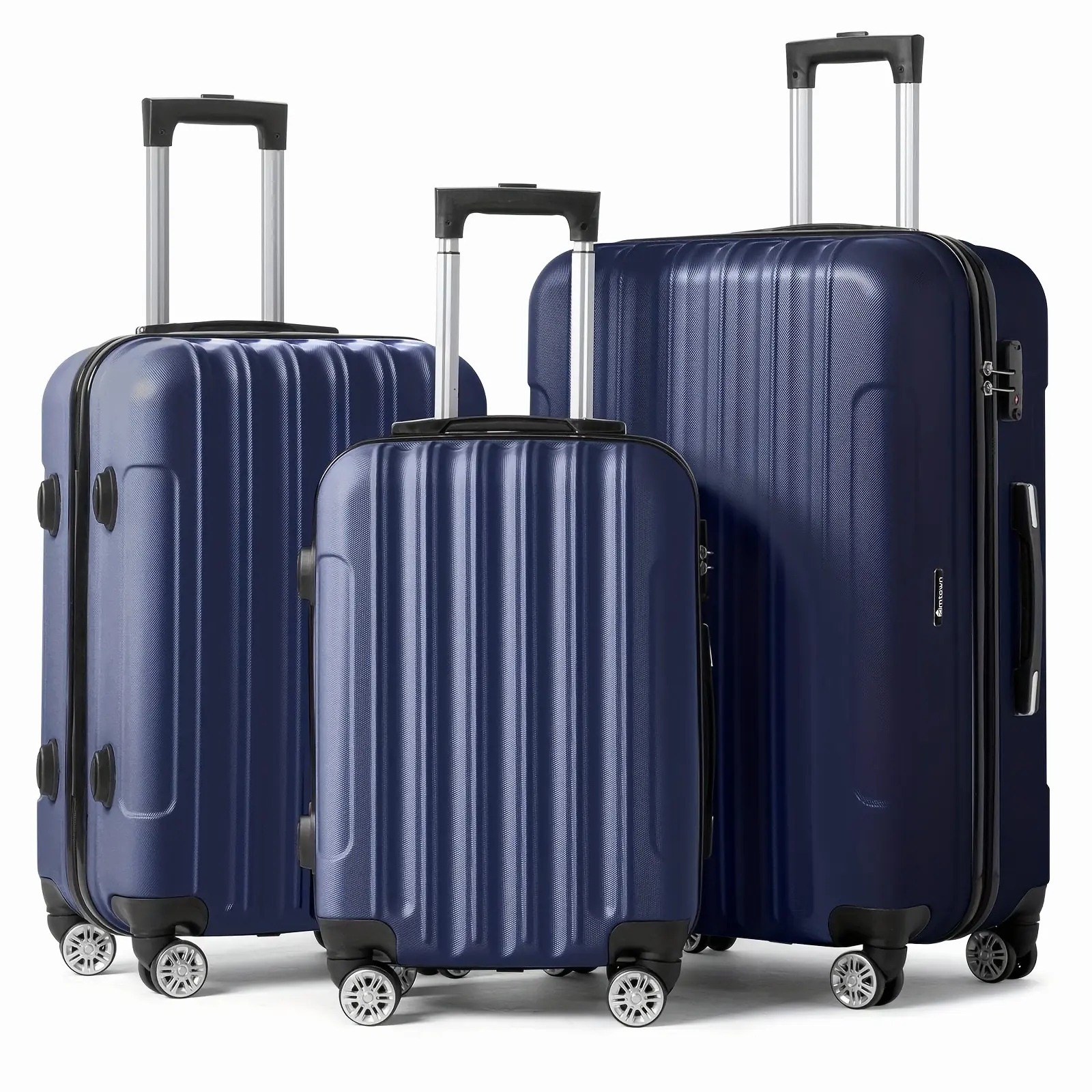 3In1 Set Includes 20-Inch, 24-Inch, 28-Inch Luggage with Scratch-Resistant Material, Super Light, Thickened, 3pcs Large-Capacity Suitcase