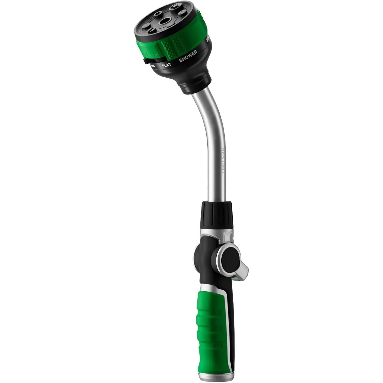 RESTMO Heavy Duty Watering Wand with 9 Spray Patterns, Adjustable Width, 2-Way Direction Control & Spray Nozzle Tips, High-Pressure Hand Tool for Plants, Lawn, Car Washing, Hose Nozzles & Spray Guns