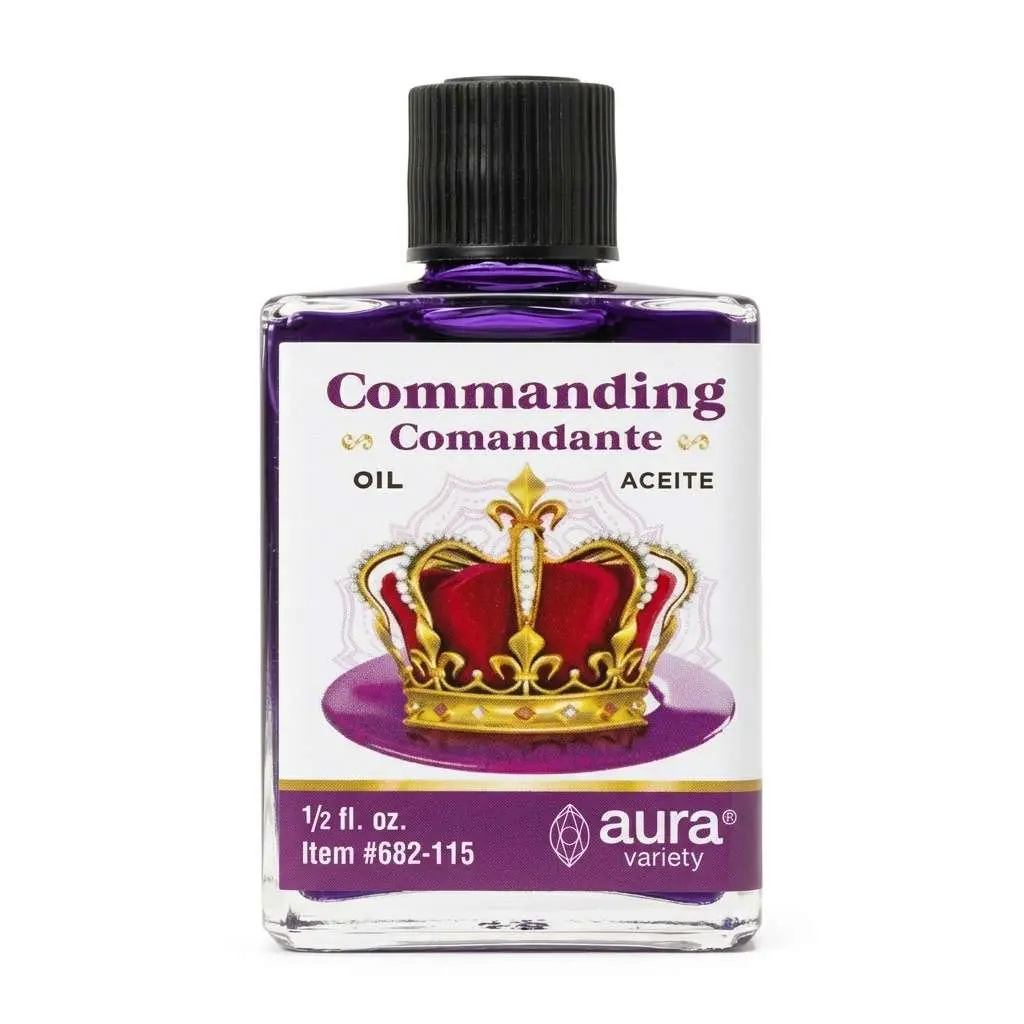 Commanding Oil — Aura Variety 4 Dram Hoodoo Condition Oil