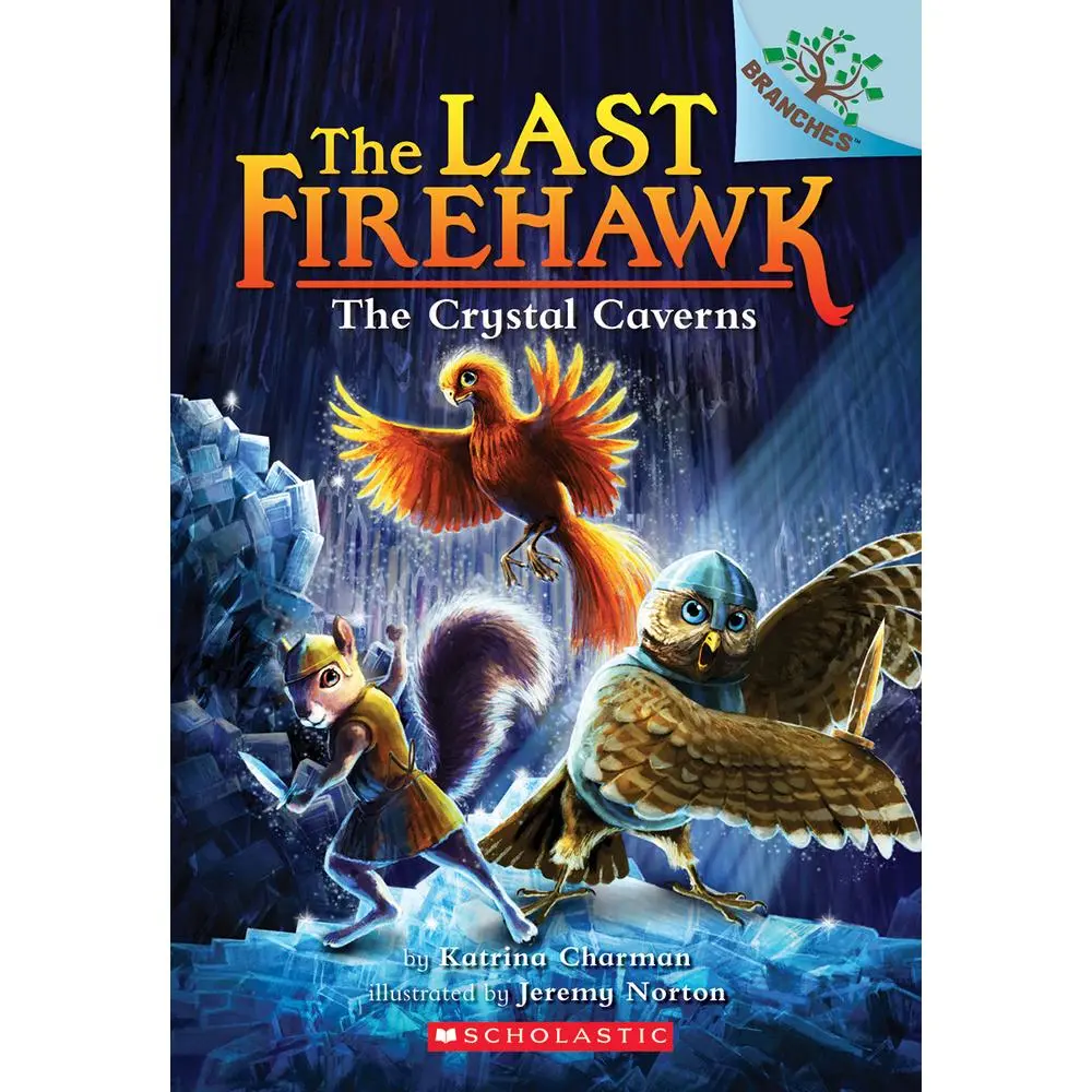 USED Book - The Crystal Caverns: A Branches Book (the Last Firehawk #2): Volume 2 by Charman, Katrina (Paperback) - english
