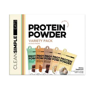 5-Flavor Protein Variety Pack (10 Single Serving Stick Packs)
