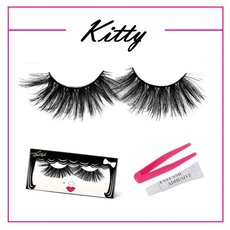 GLADGIRL 5D FALSE LASH KIT - Kitty
