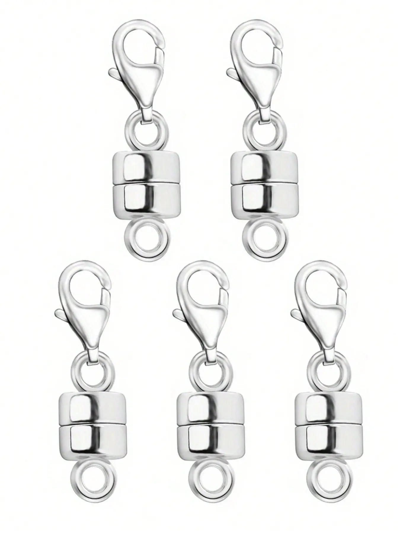 Magnetic Convertible Clasps - Easy-to-Use Lobster Clasp Magnets for Jewelry Making Supplies, Beading Accessories, Necklace and Bracelet Chain Extension, Adjustable Closure with Strong Grip, DIY Jewelry Repair and Replacement, Jewelry Clasps And Closures