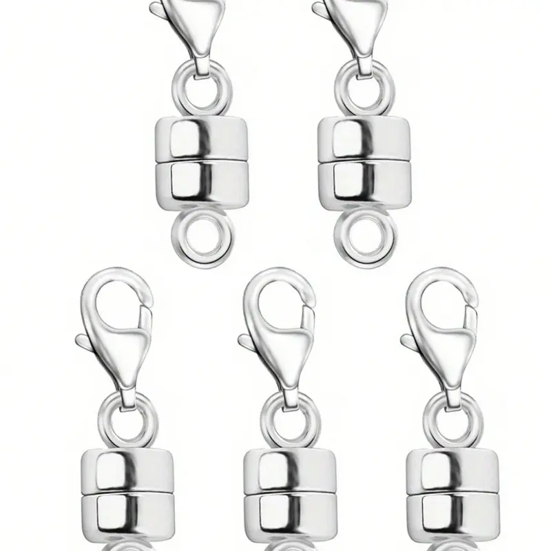 Magnetic Convertible Clasps - Easy-to-Use Lobster Clasp Magnets for Jewelry Making Supplies, Beading Accessories, Necklace and Bracelet Chain Extension, Adjustable Closure with Strong Grip, DIY Jewelry Repair and Replacement, Jewelry Clasps And Closures