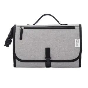 Baby Changing Pad, Portable Diaper Changing Pads for Newborn Girl & boy – Waterproof Travel Changing Station- Baby Shower Gifts - Newborn Baby Essentials by Comfy Cubs (Large)