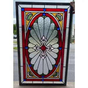 Stained Glass Skylight Window - W-393 Traditional Skylight