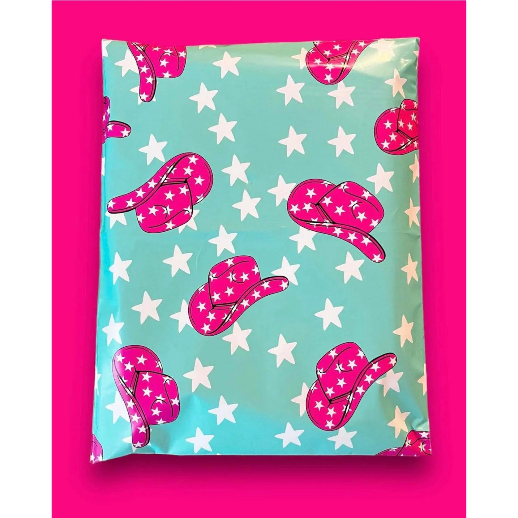 14.5x19 Punchy Cowgirl  Poly Mailer