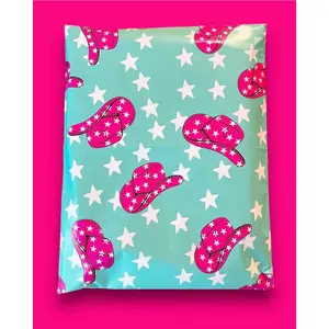 14.5x19 Punchy Cowgirl  Poly Mailer