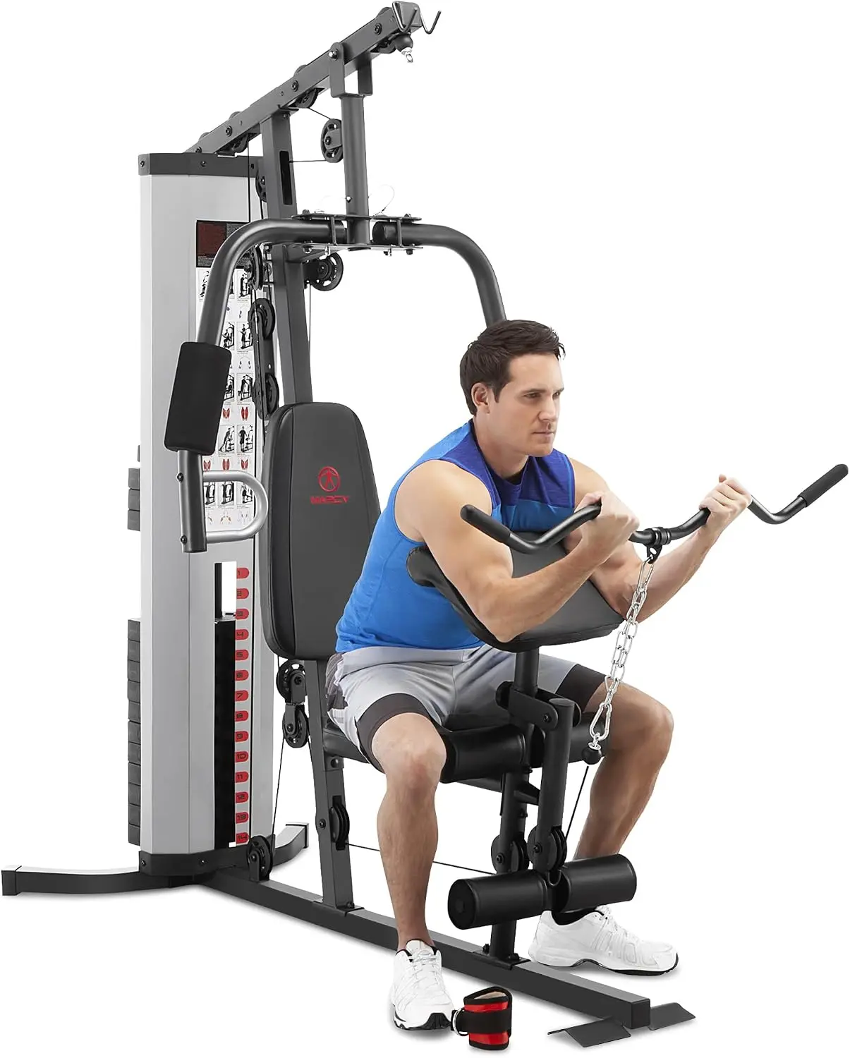 Marcy Multifunction Home Gym Workout Station, 100 to 200 lb Weight Stack