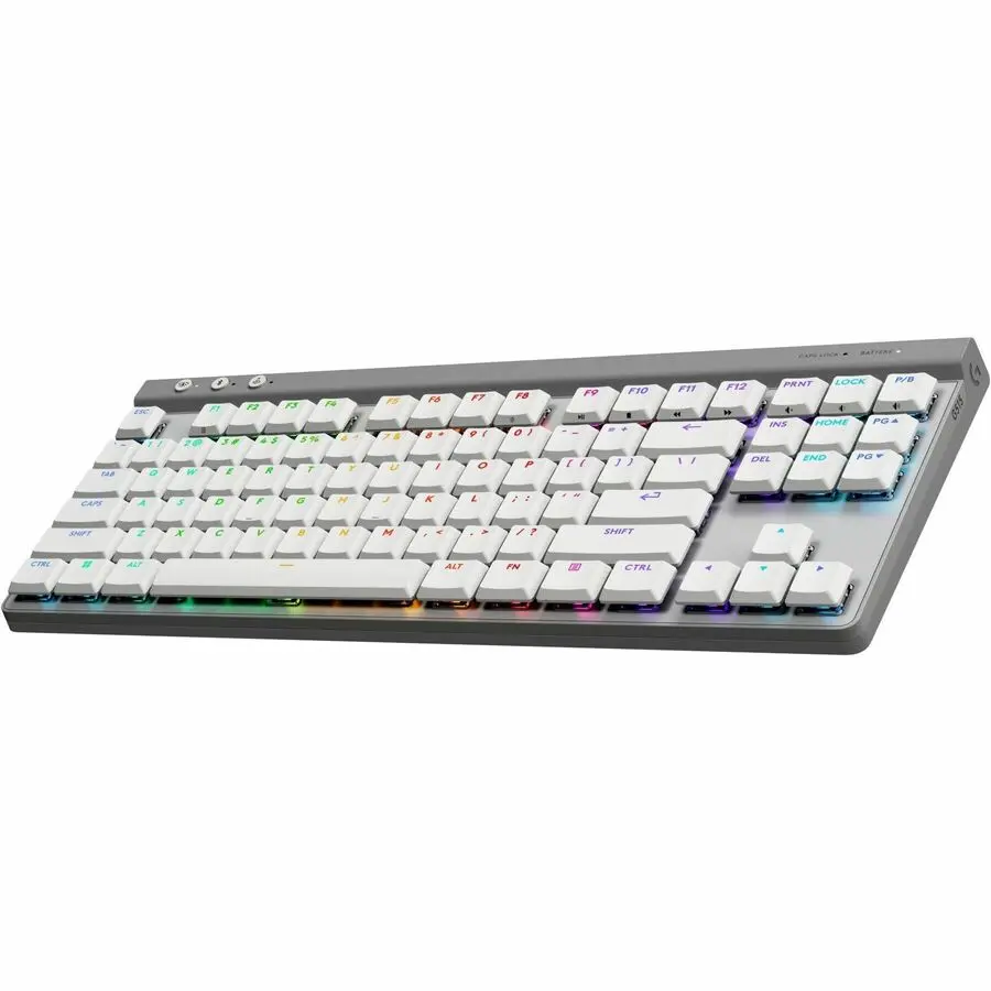 Logitech G515 LIGHTSPEED TKL Low Pro Wireless Gaming Keyboard White 920012535