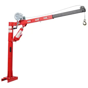 Manual Winch Pickup Truck Crane, 500-600-700-1000LB Load Capacity, Multi-Capacity Use for Warehouse & Construction (Tools & Hardware)