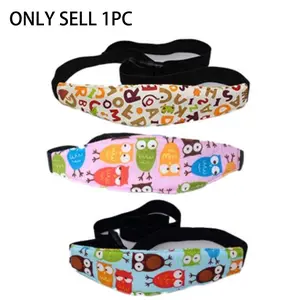 Creative Cute Cartoon Pattern Car Headrest Sleep Belt, 1 Count Car Safety Fixed Headrest Sleep Belt, Sleeping Strap for Car Seat, Car Seat Attachment, Car Interior Accessories