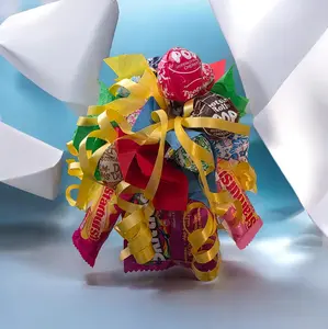 Dr Pepper Kids' Bouquet with Goodies and Decorative Ribbon Perfect for Gift Giving