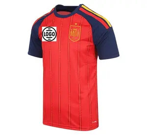 Personalized Spain Soccer Jersey World Cup 2026, Custom Name Number Logo National Soccer Jersey Z