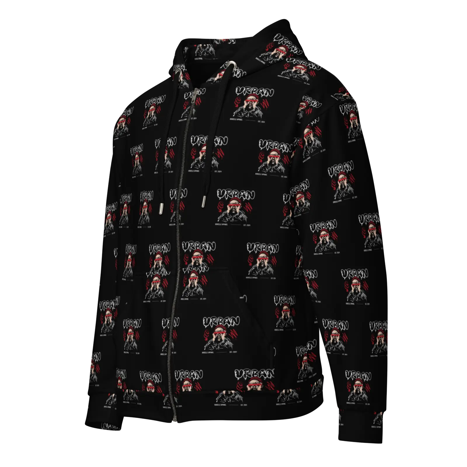 Unisex zip hoodie -  Urban