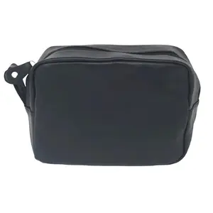 Personalized Dopp Kit Custom Toiletry Bag Monogrammed Faux Leather Dopp Kit Black Brown Travel Toiletry Bag Secure Zipper Closure Optional Monogram For Gifting 8x6x3 Inches