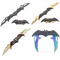Bat Design Twin-Blade Folding Camping Kitchen Knife, Portable Multipurpose Tool for Men, Mens Gifts, Cool Gift for Cosplayers
