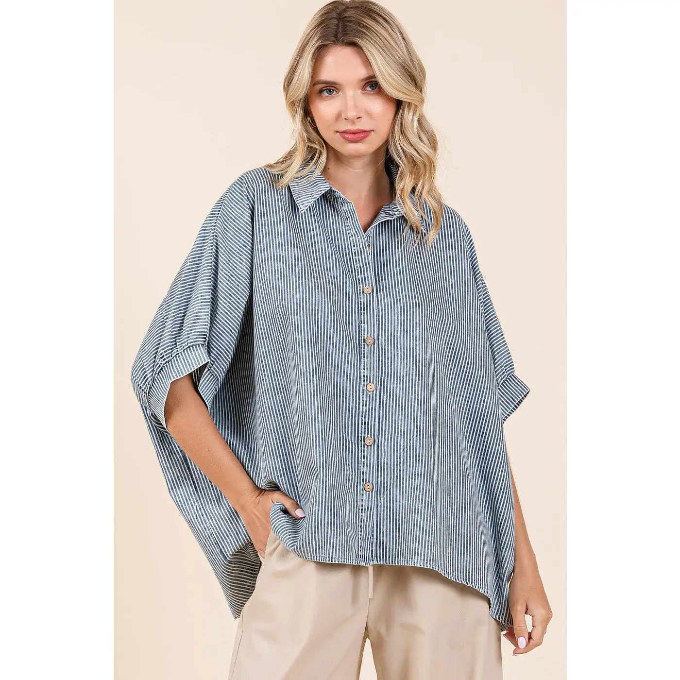 Cape Cod Chambray Top