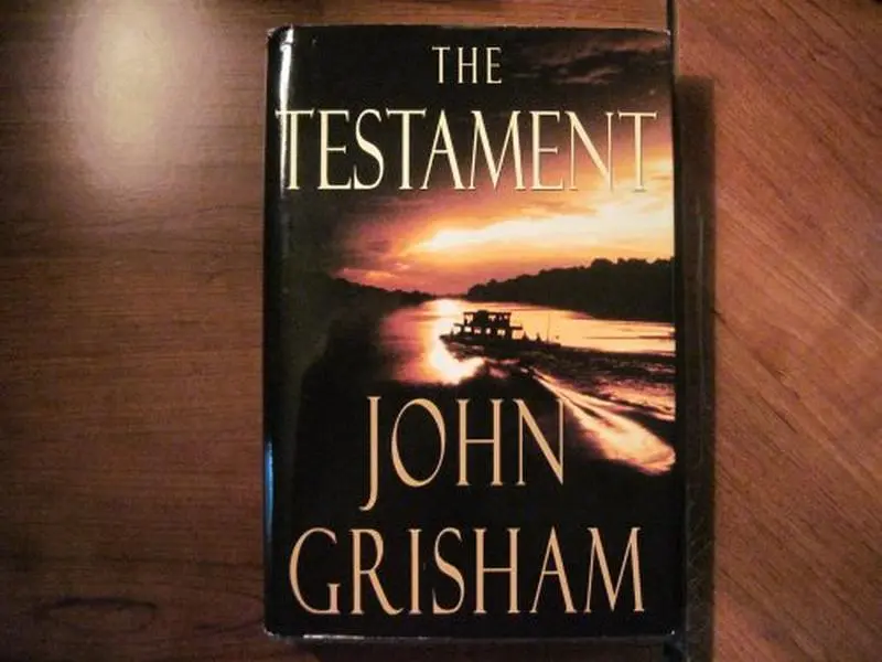 Used Literature Book - Testament by John Grisham, Hardcover Edition - English