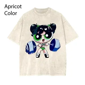 Bubbles #Powerpuff Strong Girls T-Shirt, Y2K #Powerpuf Fitness, Workout Shirt, Trending 2025, Weightlifters, Bodybuilding Shirt, Pump Cover Gym Tee for Men Women, Youth & Adult