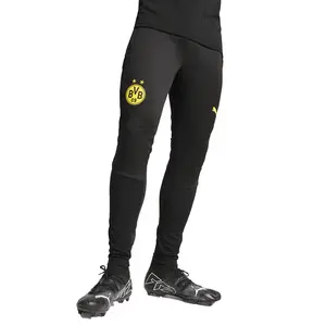 PUMA Mens Bvb Pants Casual Drawstring - Black
