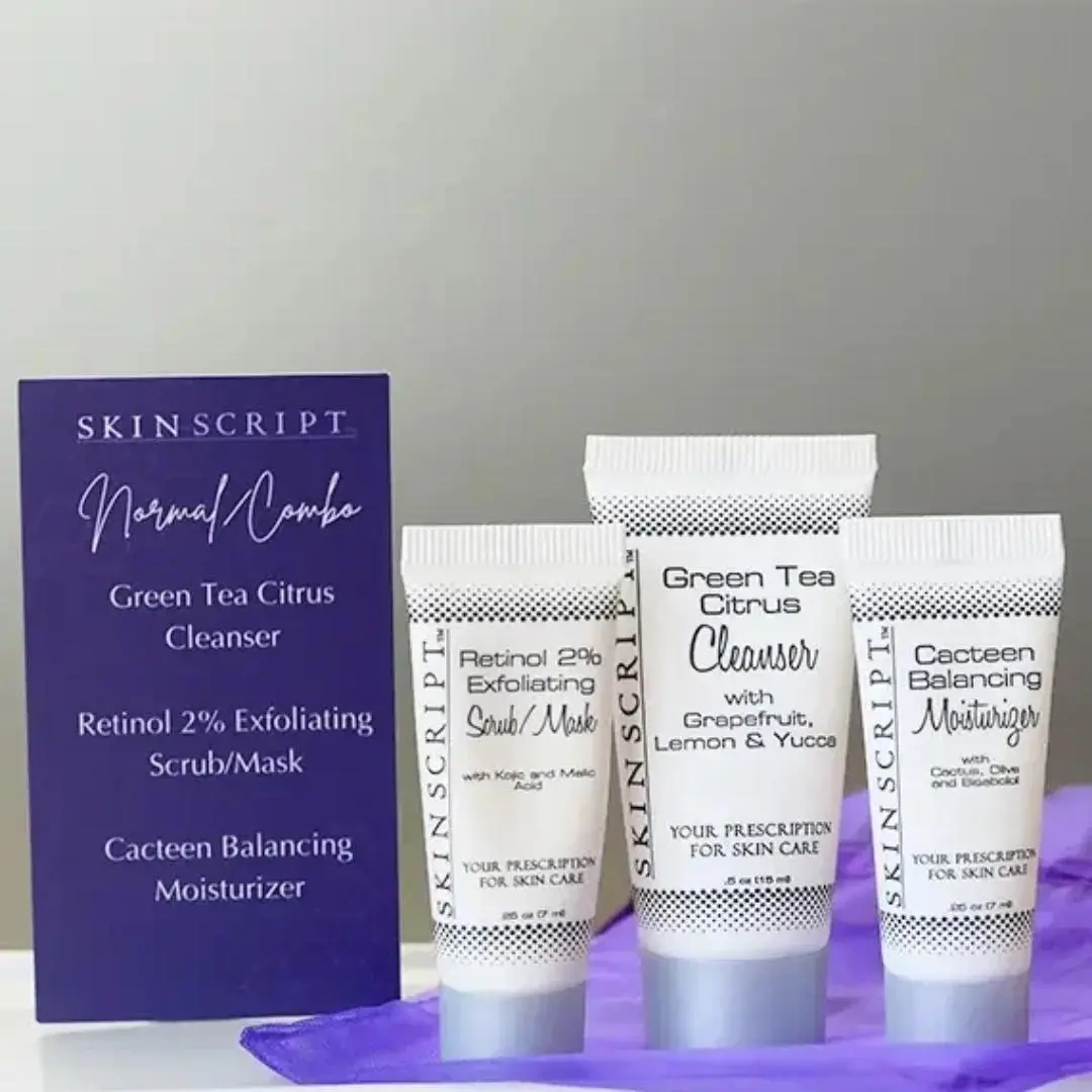 Skin Script Normal/Combination Skin Sample Kit Skin Script Normal/Combination Skin Sample Kit
