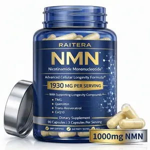NMN Supplement 1000mg – 10 in 1 Advanced NAD+ Support with Quercetin, TMG, Resveratrol, ALA, CoQ10 & Apigenin – NMNH Alternative for Women & Men – Supports Cellular Energy & NAD+ Levels