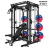 RitFit Black M2 3D Multi-Functional Modular Smith Machine - 11 lbs, 33 lbs, 13-Gauge Steel, 3D Natural Moves, Dual Stack Reps, Multipurpose Home Gym for All Fitness Levels (Smith Machine Compatible, Home Exercise, Gym Training & Lifting Gear)