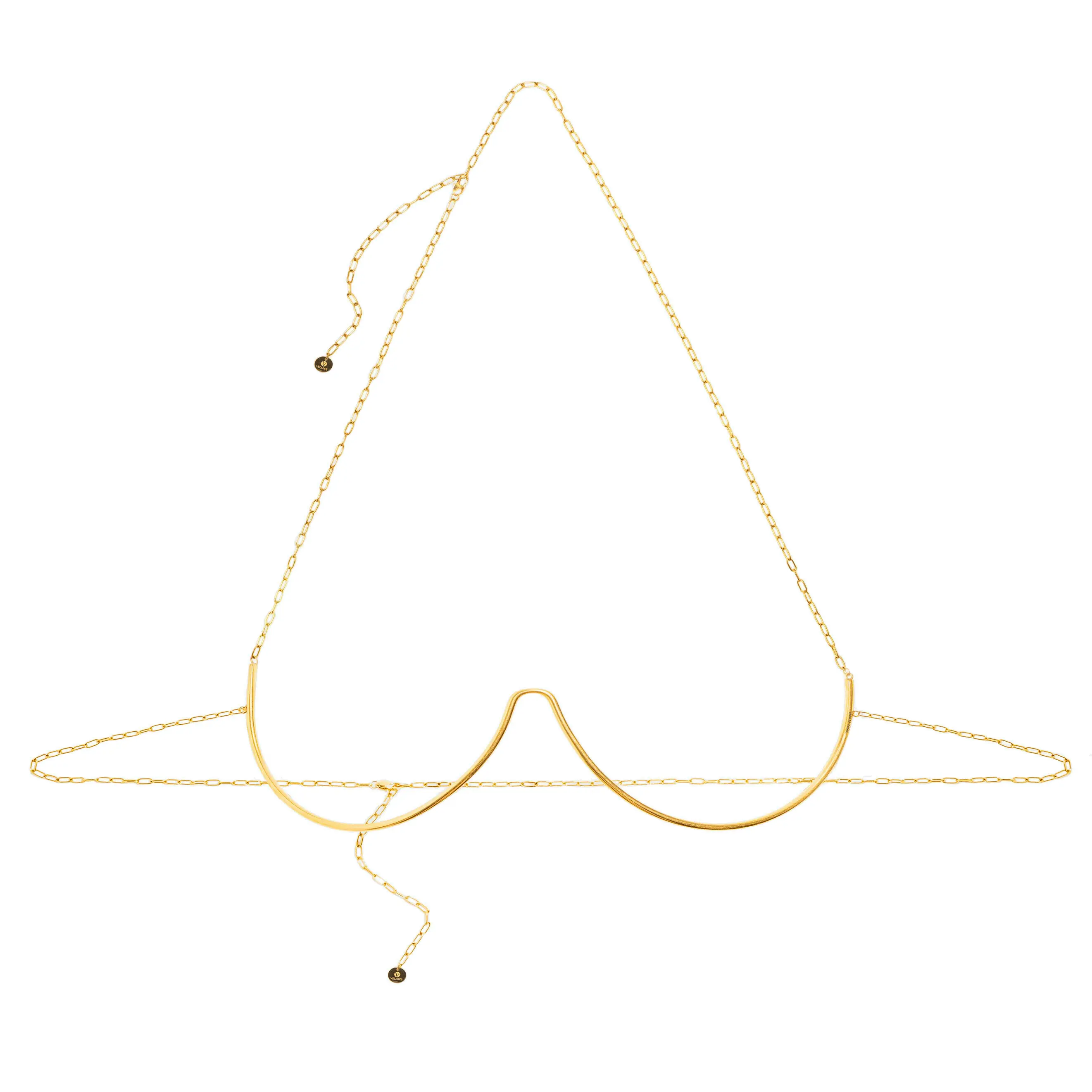 BRASIER Chain Bra Waterproof Jewelry 18K Gold