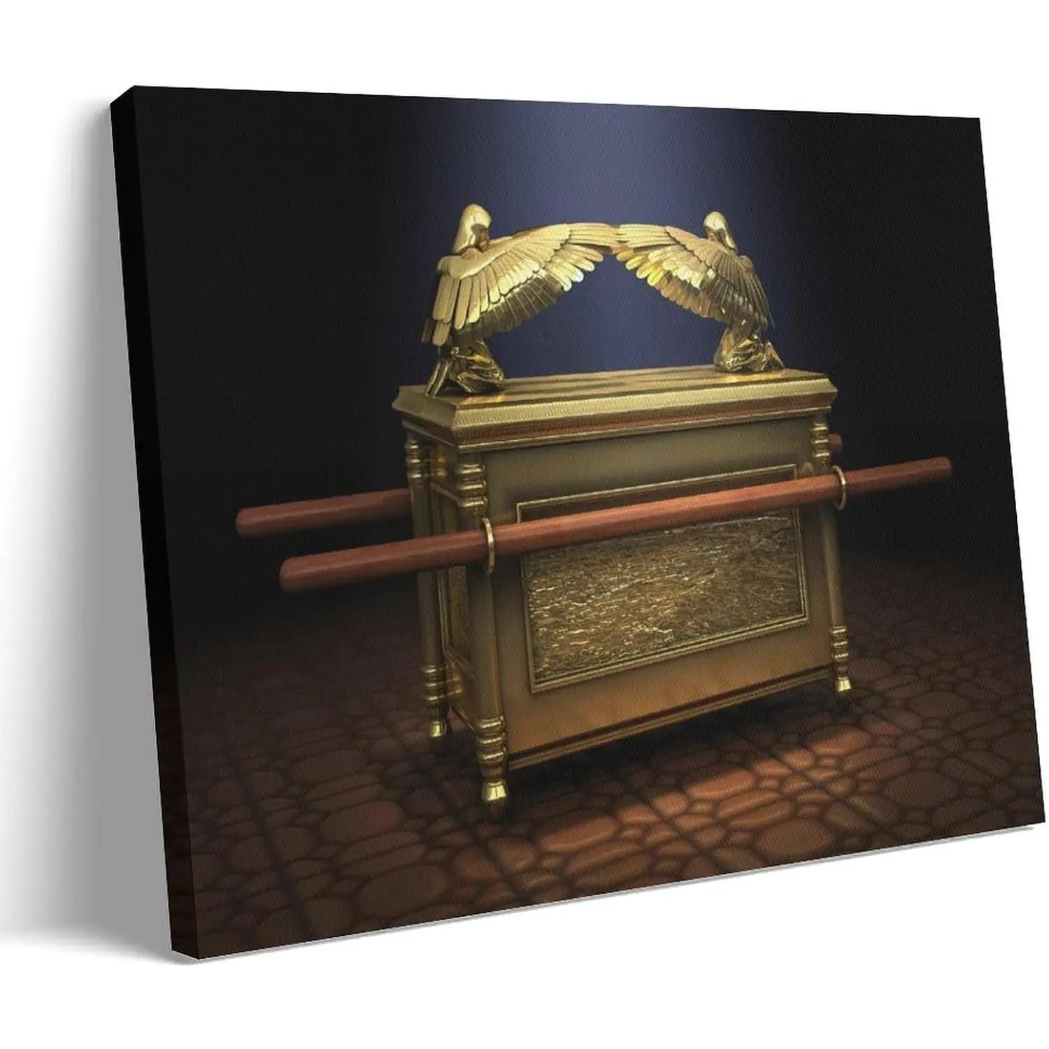 Ark of The Covenant Design, Framed Painting, Modern Art Poster Canvas Wall Art Prints for Wall Decor Room Decor Bedroom Decor Gifts