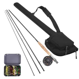 9ft Fly Fishing Rod and Reel Complete Starter Combo Kit