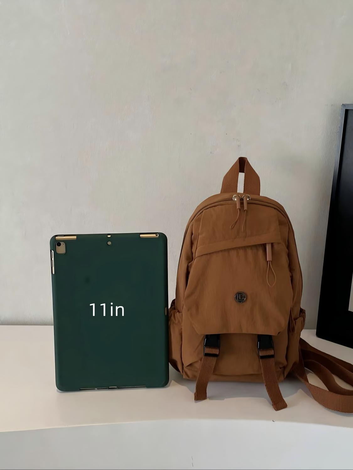 Multifunctional Large Capacity Backpack, Lightweight Women's Fabric Backpacks, Multi-Pocket Design, Versatile Use for Travel, Work, Date Night, School, Simple Style, Perfect Gift, Casual Lightweight Backpack