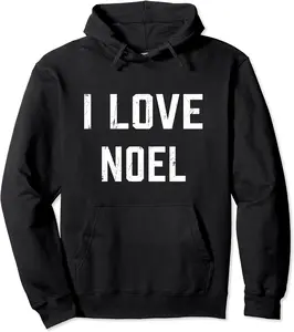 I Love Noel Family Son Daughter Boy Girl Baby Name Pullover Hoodie - Luismrid Shop 32B09933PDCQ