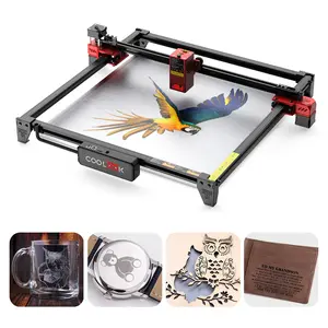 CK1-20W High-Power Laser Engraver Machine - Precise Cutting, WiFi Connectivity, And Wireless ESP32 Module For Wood, Leather, Metal, Ceramic, Plastic, And Stainless Steel - App Control And Versatile Material Compatibility