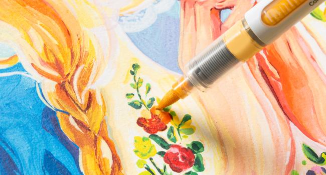 Ohuhu Acrylic Brush Tip Paint Markers 24 Pack/ 48 pack Vibrant Colors with Flexible Brush Tips High-Opacity Waterproof Lightfast Pens for Rock Wood Glass & More Ohuhu Acrylic Brush Tip Paint Markers 24 Pack/ 48 pack Vibrant Colors with Flexible Brush Tips High-Opacity Waterproof Lightfast Pens for Rock Wood Glass & More