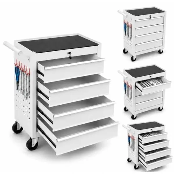 Rolling Tool Chest with Wheels 4 Drawer Tool Storage Cabinet
