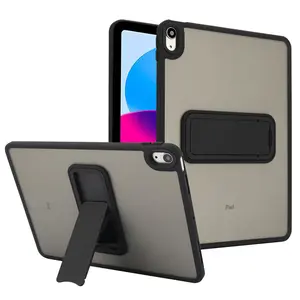 Frosted Clear iPad Case with Stand | Shockproof Cover for iPad 7/8/9/10th Gen 10.2/10.9/11 Inch