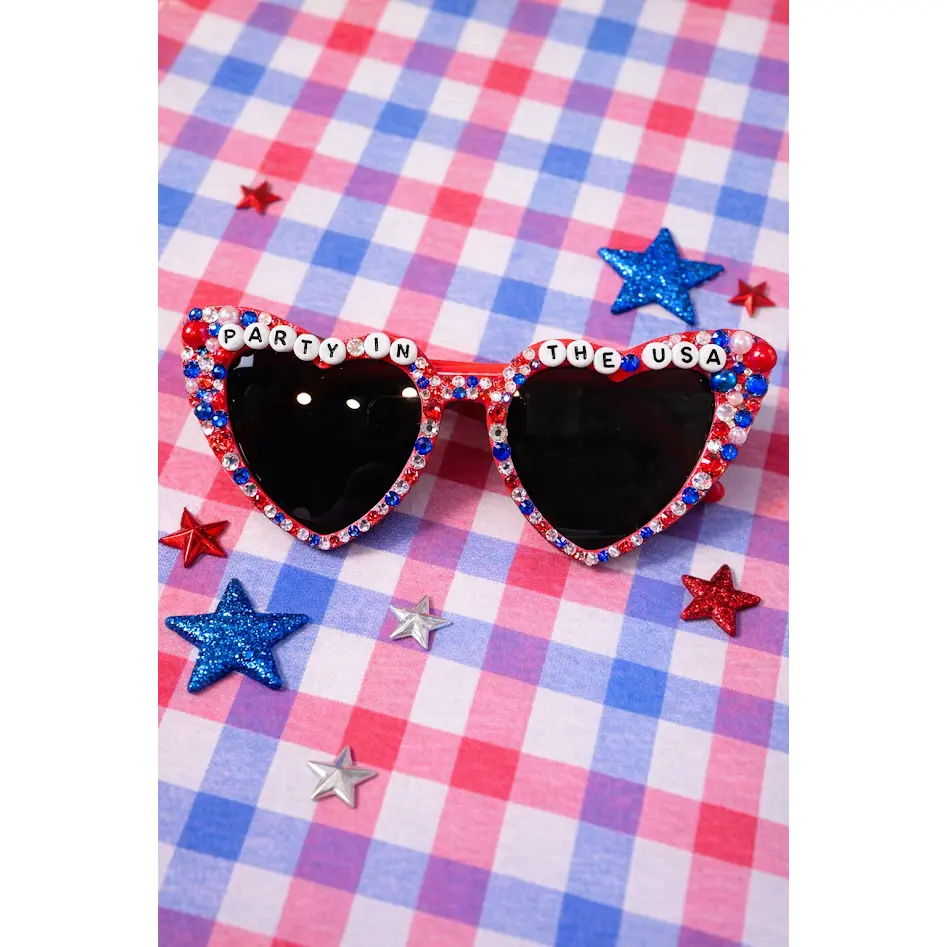 Heart Sunglasses - Party In The USA