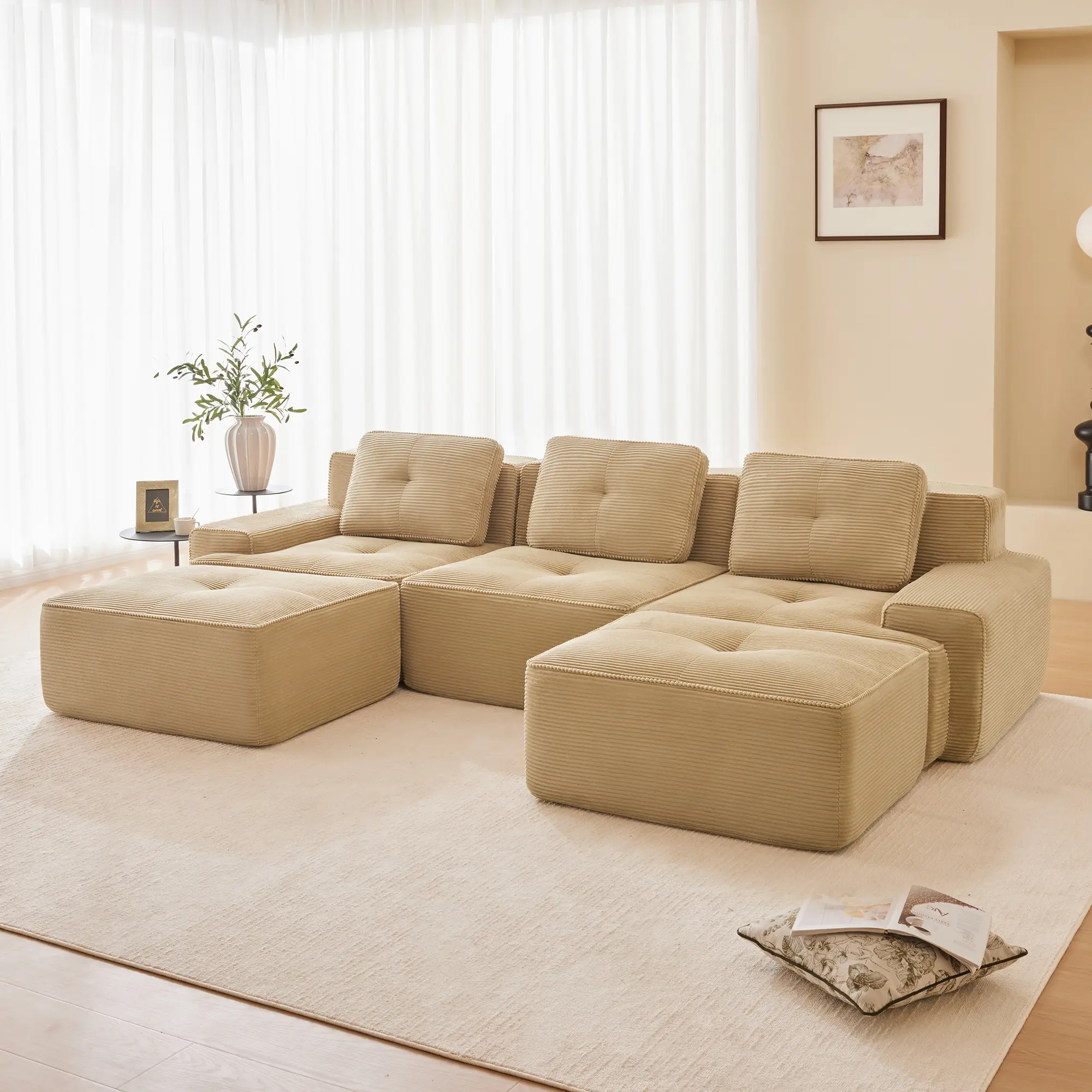 Camel + Corduroy + 3 Seat2