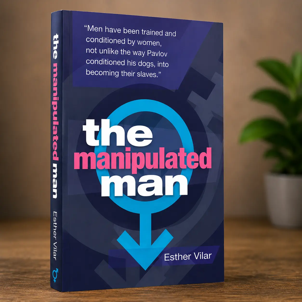 The Manipulated Man by Esther Vilar Paperback English Book Softcover USA Stock